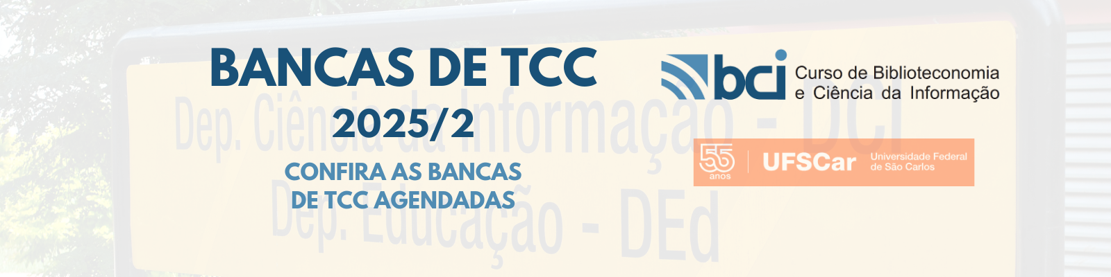 Bancas de TCC - 2025/2
