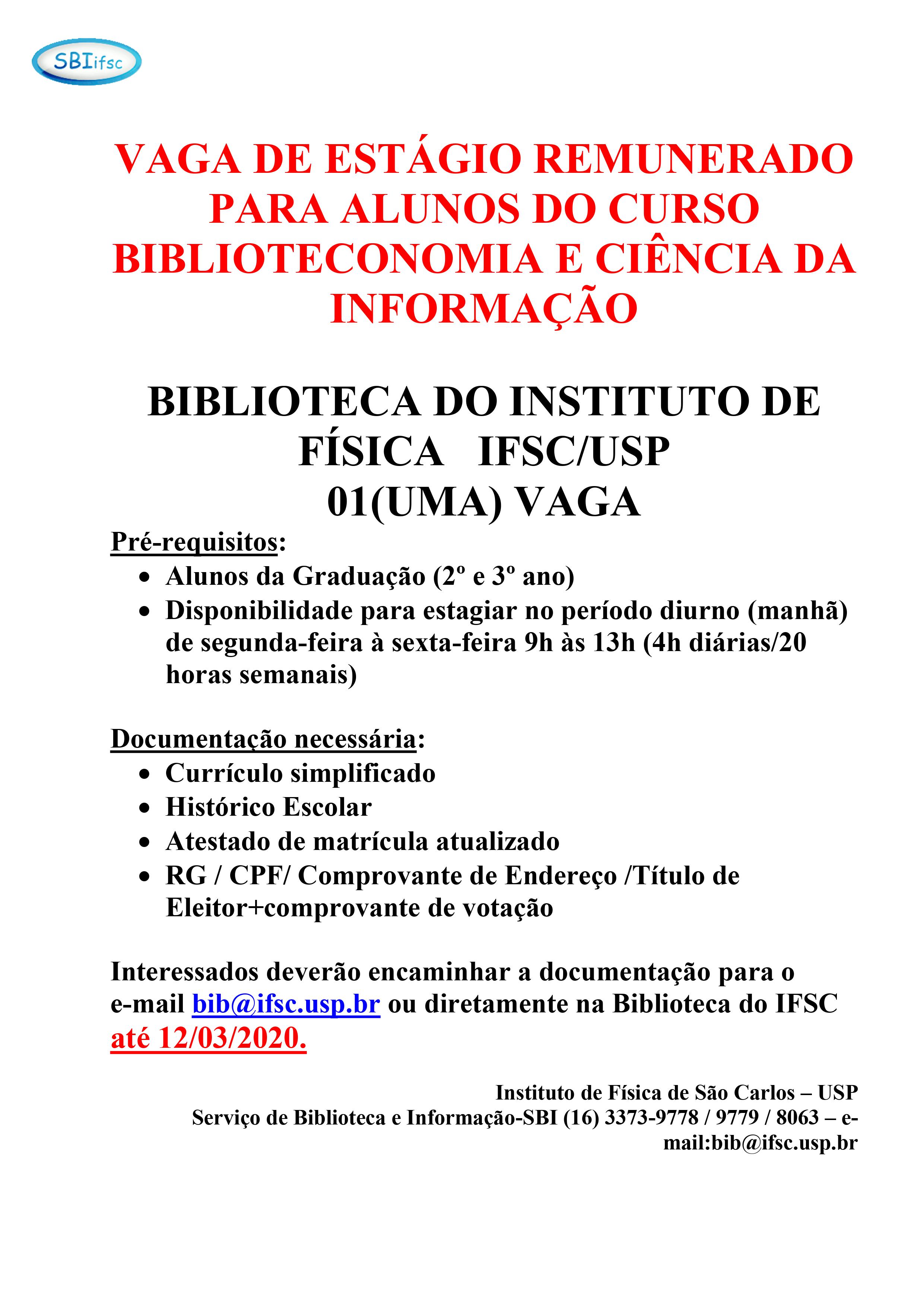 Divulgacao vaga de estagio-Curso Biblioteconomia.jpg